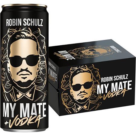 12er Pack Robin Schulz x My Mate + Vodka Drink, 330ml für 25,49€ (statt 30€)