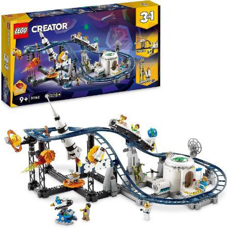 LEGO 31142 Creator 3 in 1 Weltraum Achterbahn für 62,90€ (statt 78€)