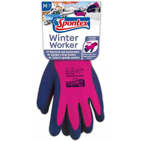 Spontex Winter Worker Handschuhe mit Innenfütterung für 8,44€ (statt 11€)   M + XL