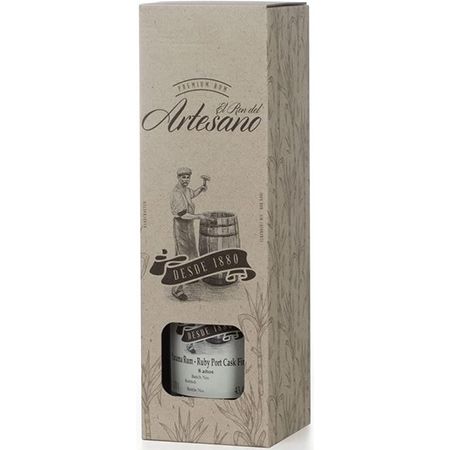 El Ron del Artesano Ruby Cask Rum, 8 Jahre, 43,4% vol., 700ml für 42,49€ (statt 51€)