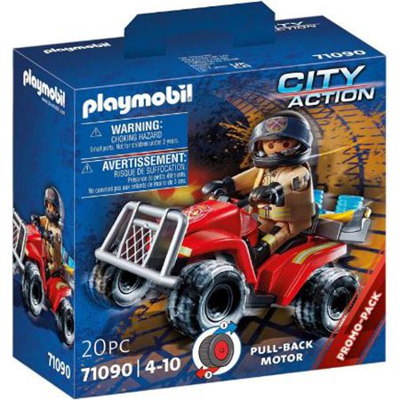 Playmobil City Action 71090 Feuerwehr Speed Quad für 8,99€ (statt 12€)