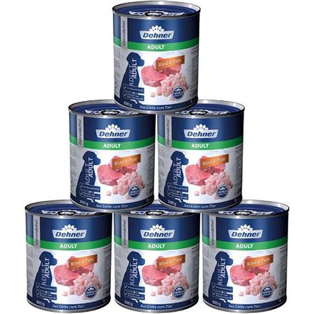 4,8 Kg Dehner Premium Hundefutter Adult, Rind und Pute für 8,99€ (statt 14€)