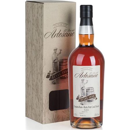 El Ron del Artesano Ruby Cask Rum, 8 Jahre, 43,4% vol., 700ml für 42,49€ (statt 51€)