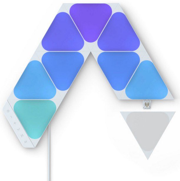 Nanoleaf Shapes Mini Triangle Starter Kit mit 9 Panels für 89,99€ (statt 112€)