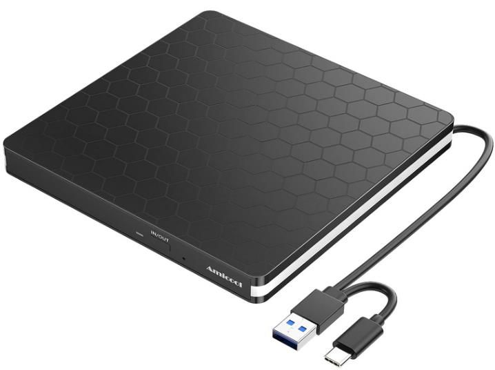 Amicool USB C DVD Brenner für 19,88€ (statt 34€)