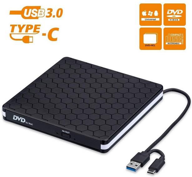 Amicool USB C DVD Brenner für 19,88€ (statt 34€)