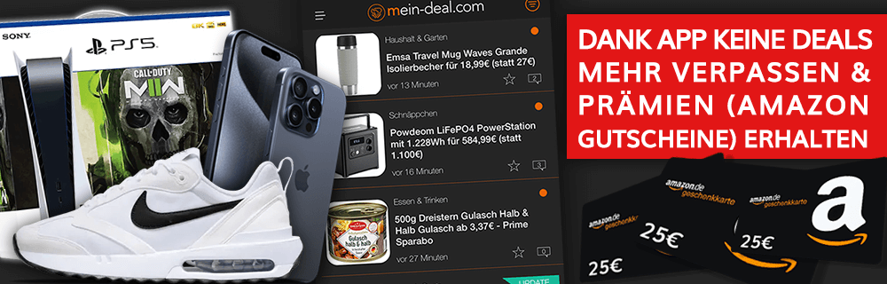 Mein-Deal App downloaden und Punkte sammeln