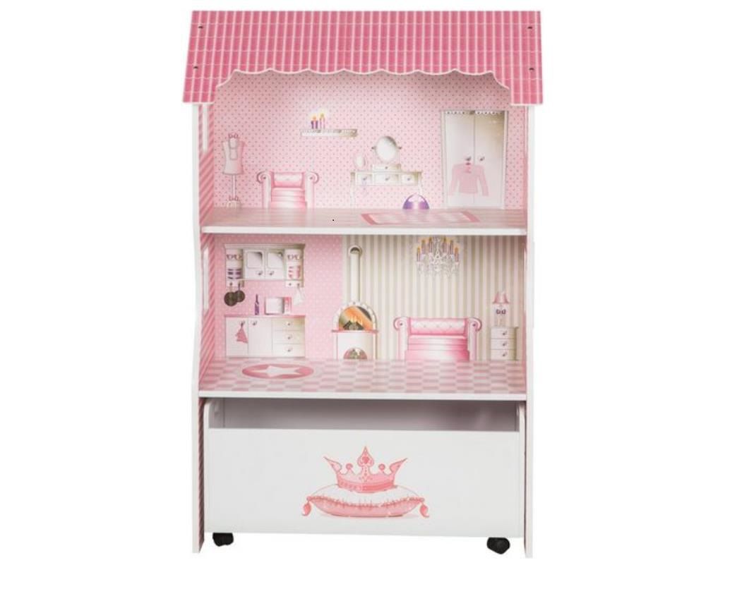 roba Puppenhaus Holzspielzeug, Puppenvilla für Ankleidepuppen für 69,90€ (statt 83€)