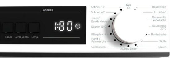 Sharp ES NFW014CWA DE Waschmaschine mit 51kWh Verbrauch ab 300€ (statt 395€)