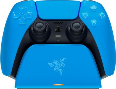 Razer Schnellladestation für PS5 Controller in Blau für 23,99€ (statt 39€)   lange Lieferdauer