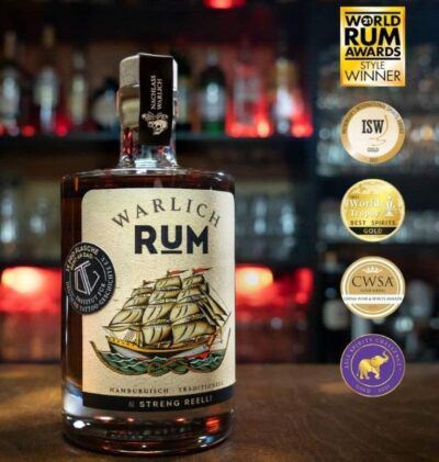 Warlich Jamaika Rum   0,5 Liter mit 40% Alkohol für 28,99€ (statt 33€)