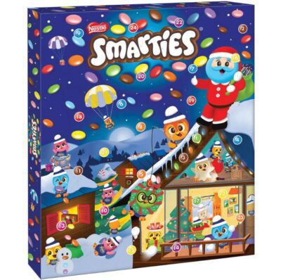 3x 335g Smarties Schokoladen Adventskalender MHD 04/24 für 28,88€ (statt 40€)