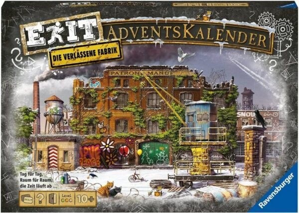 Ravensburger Exit Adventskalender Die verlassene Fabrik ab 10€ (statt 20€)