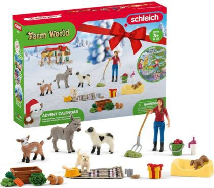 schleich 98983 Adventskalender 2023 Farm World für 22,30€ (statt 26€)