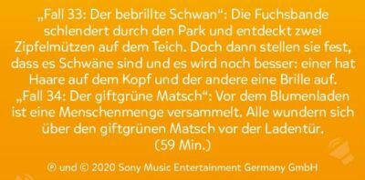 tigermedia tigercard Die Fuchsbande Folge 17 für 1,60€ (statt 6€)