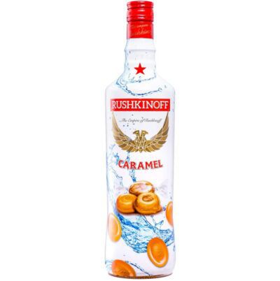 Rushkinoff Vodka & Caramelo 1 Liter mit 18% Alkohol für 10,99€ (statt 16€)