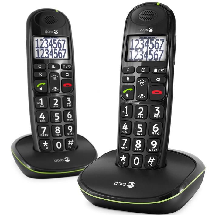 Doro PhoneEasy 110 Duo DECT Schnurlostelefon für 74,95€ (statt 109€)