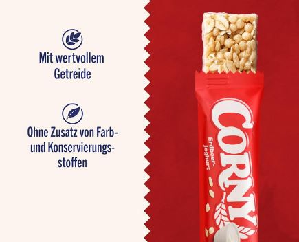 60 x Corny Classic Erdbeer Joghurt Müsliriegel ab 17€ (statt 25€)