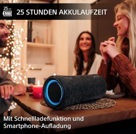 Sony SRS XG300 Bluetooth Lautsprecher mit starkem Partysound für 129€ (statt 150€)