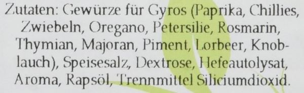 Fuchs Gyros Würzer, 600g ab 7,40€ (statt 11€)