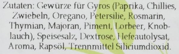 Fuchs Gyros Würzer, 600g ab 7,64€ (statt 11€)