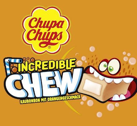20er Pack Chupa Chups Incredible Chew Orange Kau BonBons für 16,43€ (statt 19€)