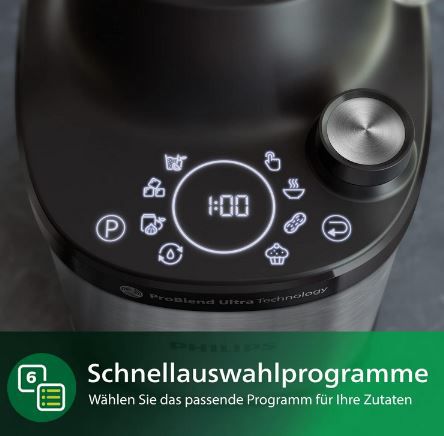Philips HR3760/10 Domestic Appliances 7000 Series Standmixer für 99,99€ (statt 116€)