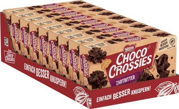 9er Pack Nestle Choco Crossies Zartbitter, 9 x 2 à 75g für 20,47€ (statt 25€)
