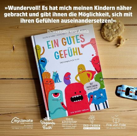 Ein gutes Gefühl, Gefühlstagebuch für Kinder von 6   11 Jahren für 16,90€ (statt 20€)