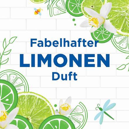 3er Pack WC Ente Frische Siegel Nachfüller, Limone für 9,09€ (statt 13€)