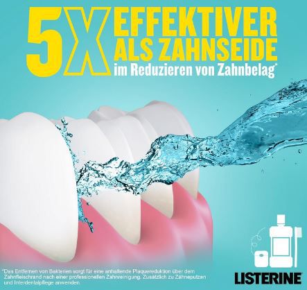 6er Pack LISTERINE Cool Mint Mild Mundspülung (6 x 500 ml) für 17,21€ (statt 19€)