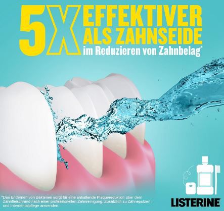 6er Pack LISTERINE Cool Mint Mild Mundspülung (6 x 500 ml) ab 16,24€ (statt 24€)