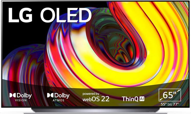 LG OLED65CS6LA   65 Zoll UHD OLED TV mit 120 Hz für 1.189€ (statt 1.434€)