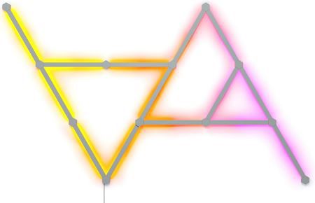 Nanoleaf Lines 60 Grad Starter Kit mit 15 Lichtleisten für 189,99€ (statt 220€)