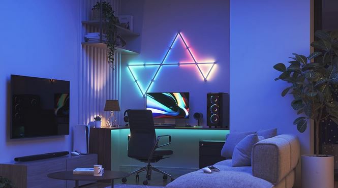 Nanoleaf Lines 60 Grad Starter Kit mit 15 Lichtleisten für 209,99€ (statt 235€)