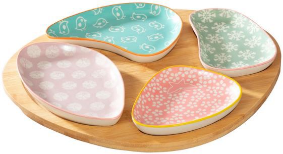 Esmeyer Chloe Snackschalen Set, 5 teilig für 25,94€ (statt 47€)