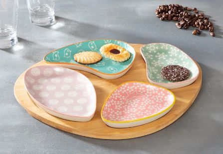 Esmeyer Chloe Snackschalen Set, 5 teilig für 25,94€ (statt 47€)