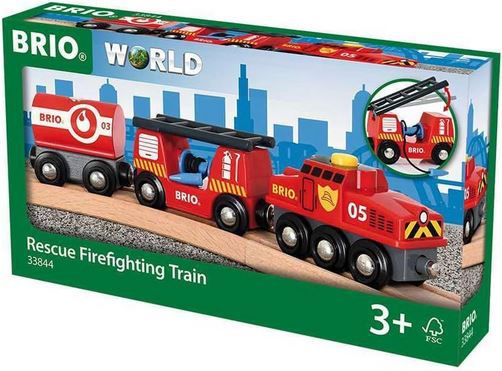 Brio World 33844 Feuerwehr Löschzug für 14,99€ (statt 22€)