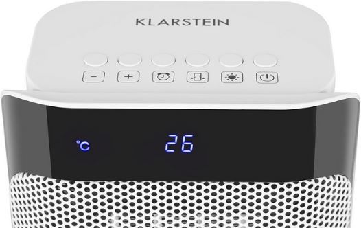 Klarstein Chaval Heiztower mit Schwenkfunktion & 2.000 Watt für 35,99€ (statt 46€)