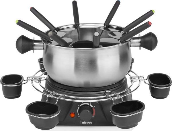 Tristar FO 1109 Fondue Set mit 8 Fonduegabeln für 40,95€ (statt 54€)