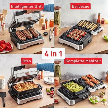 TEFAL GC774D OptiGrill Kontaktgrill inkl. Backschale + Fleischmesser für 170,10€ (statt 190€)