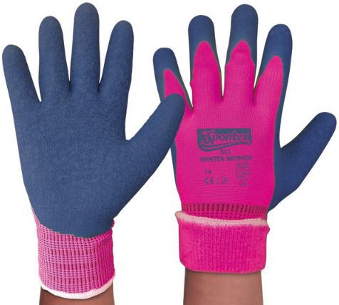Spontex Winter Worker Handschuhe mit Innenfütterung für 8,44€ (statt 11€)   M + XL