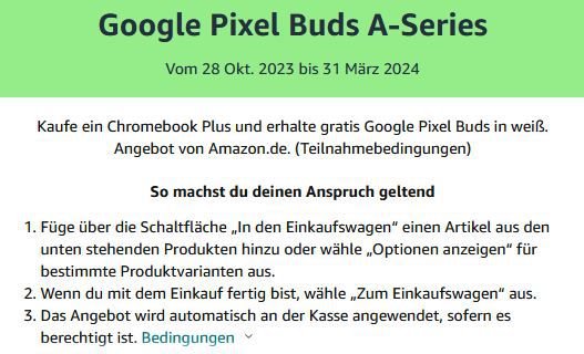 Lenovo IdeaPad 5i 16 WQXGA Chromebook für 529€ (statt 665€) + Gratis Pixel Buds A