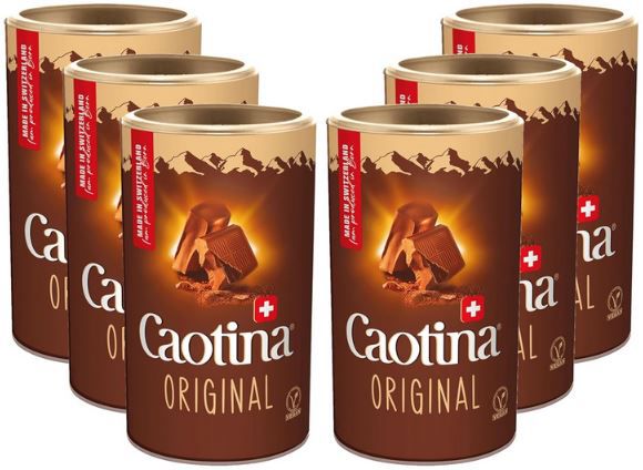 6er Pack Caotina Original Trinkschokolade, 200g ab 15,56€ (statt 25€)