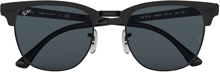 Ray Ban RB3716 Clubmaster Metal Sonnenbrille für 81,53€ (statt 100€)