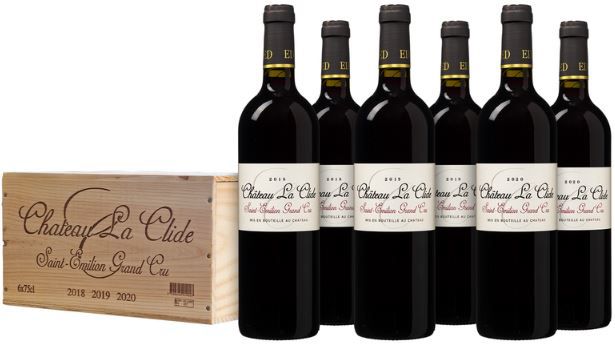 6 Flaschen Château la Clide in Selektions Holzkiste für 82,44€ (statt 130€)