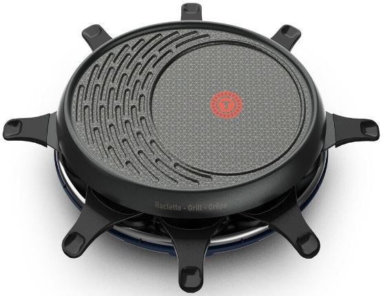 Tefal RE3104 Raclette, Grill und Crepemaker für 37,94€ (statt 60€)