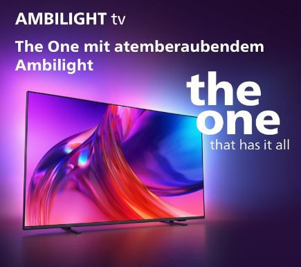 Philips 43PUS8508/12 43 4K UHD LED Ambilight TV für 449€ (statt 706€)