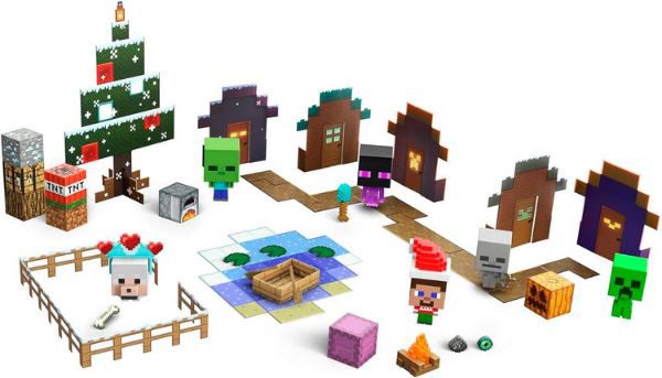 Mattel Minecraft   Mob Head Minis Adventskalender für 22,39€ (statt 26€)
