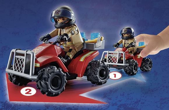 Playmobil City Action 71090 Feuerwehr Speed Quad für 8,99€ (statt 12€)